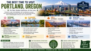 best time to visit portland oregon